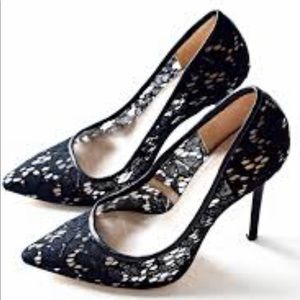 BCBGMaxazria Opia Lace Pumps - Size 7